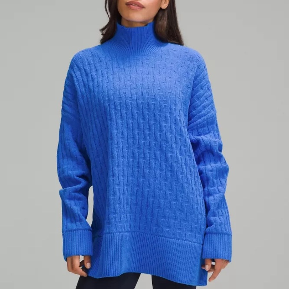Lululemon Cable-Knit Relaxed-Fit Sweater